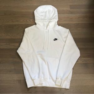 White Nike hoodie